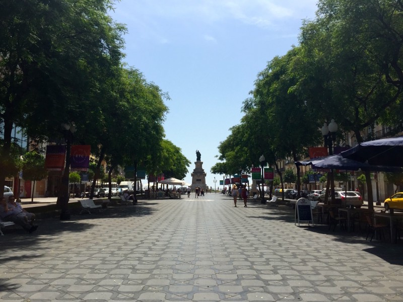 Rambla Nova de Tarragona - Balcón del Mediterráneo